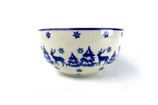 986 Bunzlau Rijstkom - Rice Bowl 1931X Kerst